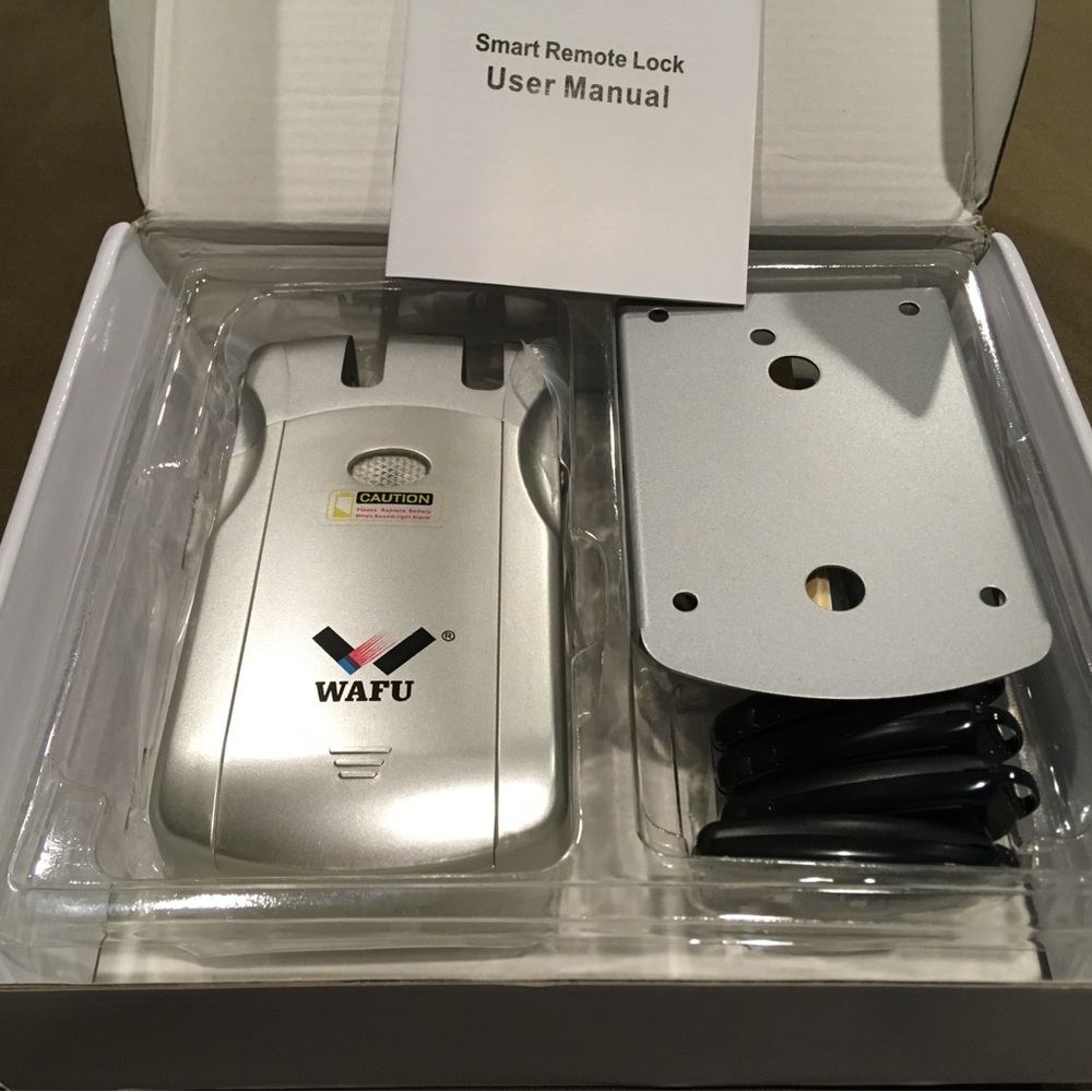 Silver Smart Remote Lock